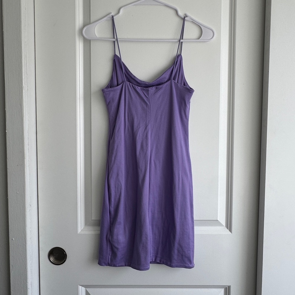Charlotte Russe purple bodycon mini dress, size S - Picture 3 of 8